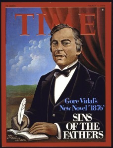 Time cover: 03-01-1976 of Gore Vidal.  (Photo by Time Life Pictures/Time Magazine, Copyright Time Inc./Time Life Pictures/Getty Images)