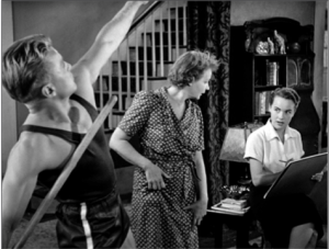 Richard Jaeckel, Shirley Booth, and Terry Moore in Come Back, Little Sheba
