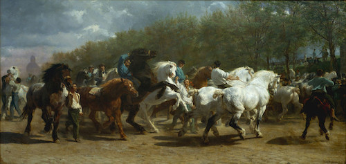 Rosa Bonheur’s The Horse Fair