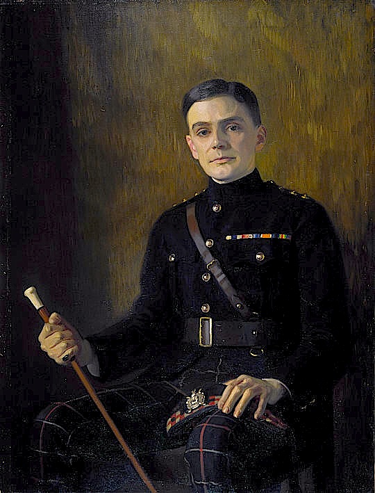 Portrait of C. K. Scott Moncrieff, by Edward Stanley Mercer 