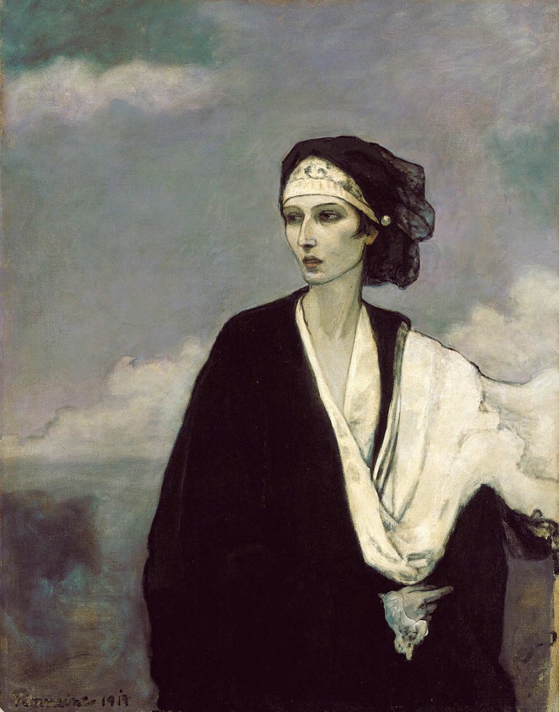 Romaine Brooks: Ida Rubinstein, 1917. Smithsonian American Art Museum