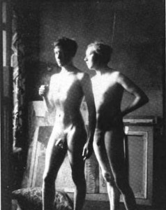Duncan Grant and David Garnett (1914).