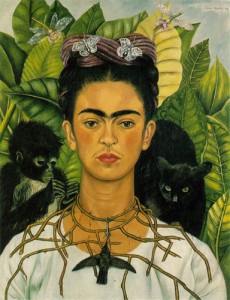 Frida Kahlo, self portrait