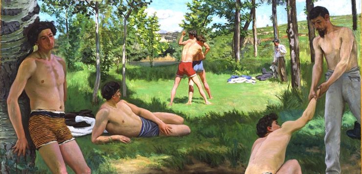 740px x 357px - Artists Bathing the Gay Away - The Gay & Lesbian Review