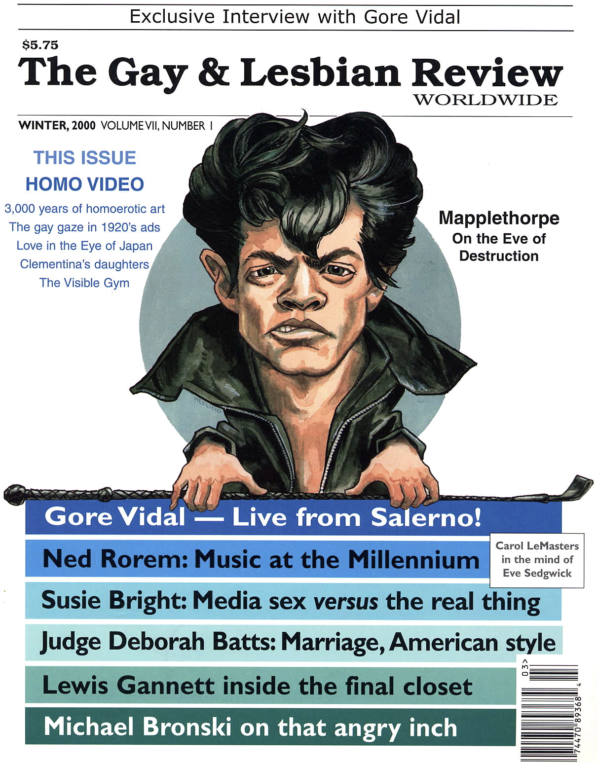 Winter 2000 - The Gay & Lesbian Review