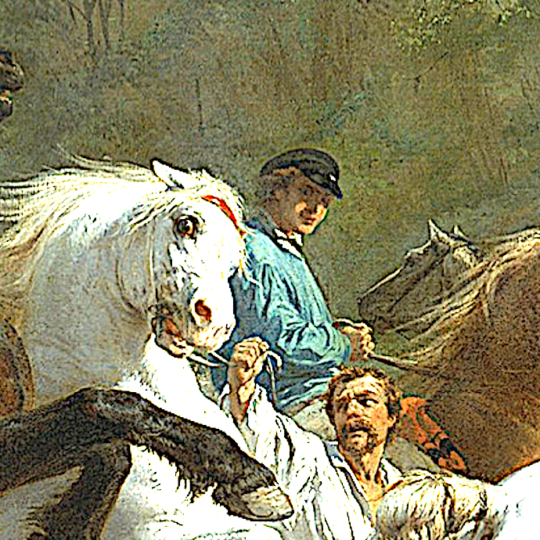 Joining the Rosa Bonheur Revival By Emily L. Quint Freeman: Bonheur painted herself into The Horse Fair as a participant, dressed in the standard attire of the other (all male) riders.