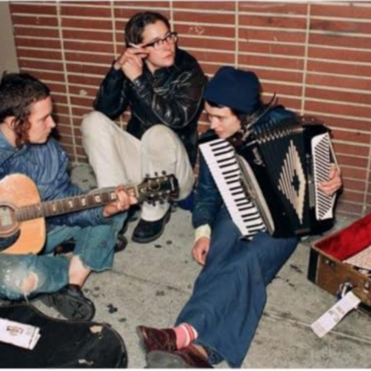 ‘Outcasts and artists flocked to the city.’ Interview By Hilary Holladay of San Francisco photographer, Chloe Sherman (photo, Sidewalk Music, 1997.)