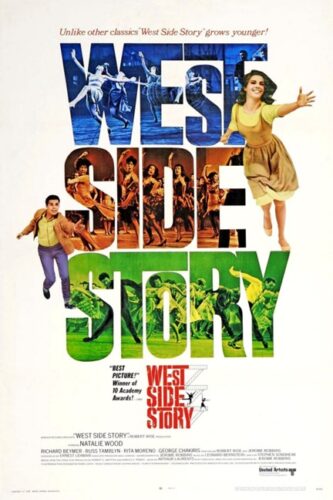 Movie poster for West Side Story.