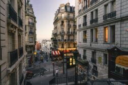Montmartre streets at dusk. (John Towner/Unsplash)